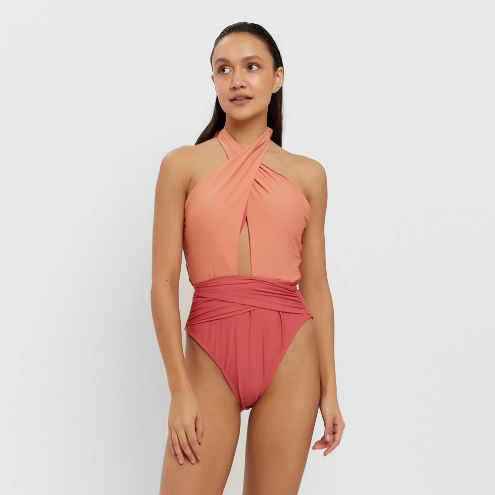 Купальник женский слитный | Summer time | MINAKU