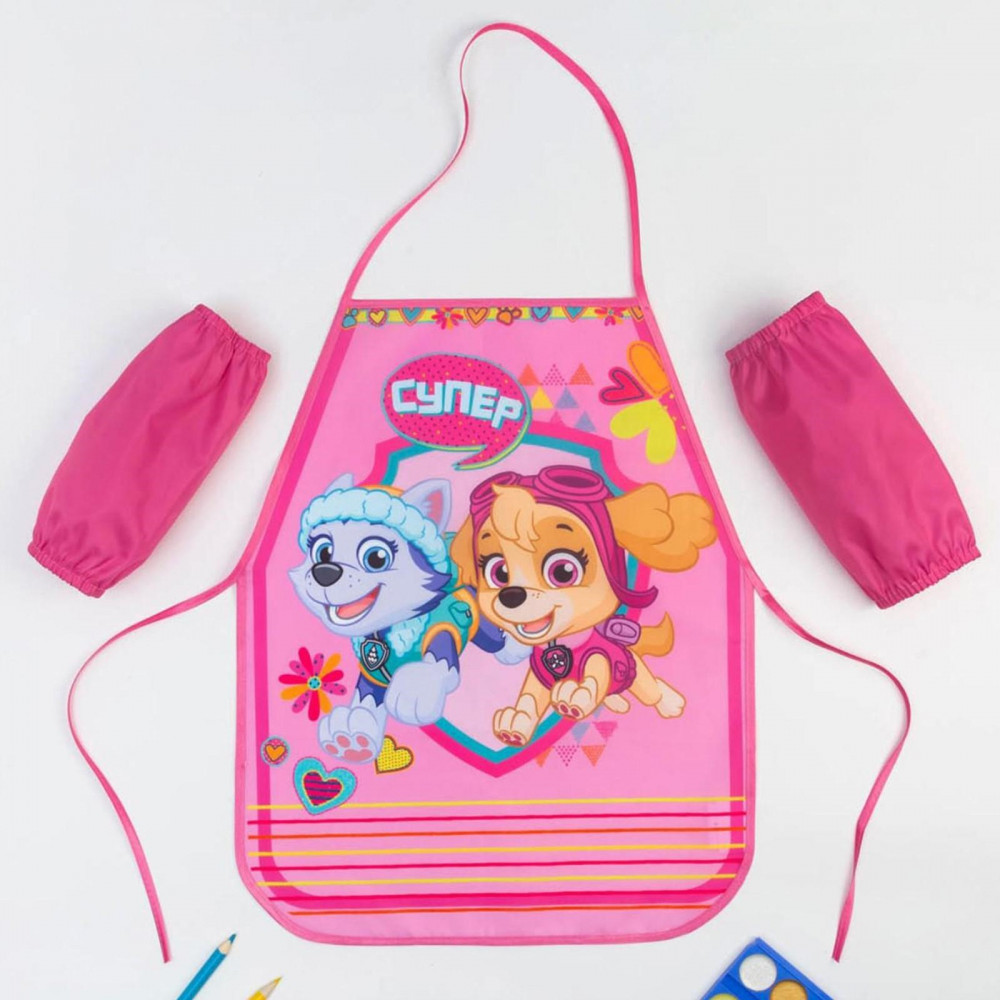 Фартук с нарукавниками «Скай и Эверест» | Щенячий патруль | Paw Patrol