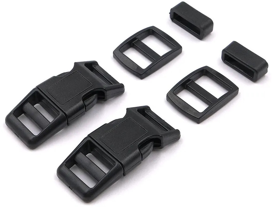 Набор фурнитуры пластиковой, цвет черный | Hobby & Pro