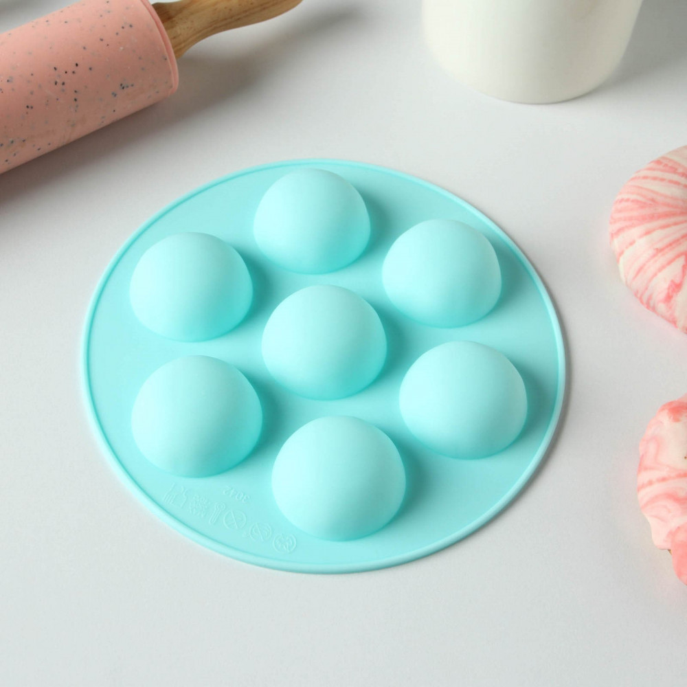 Форма силиконовая для муссовых десертов и выпечки «Спортивные мячи» | Konfinetta