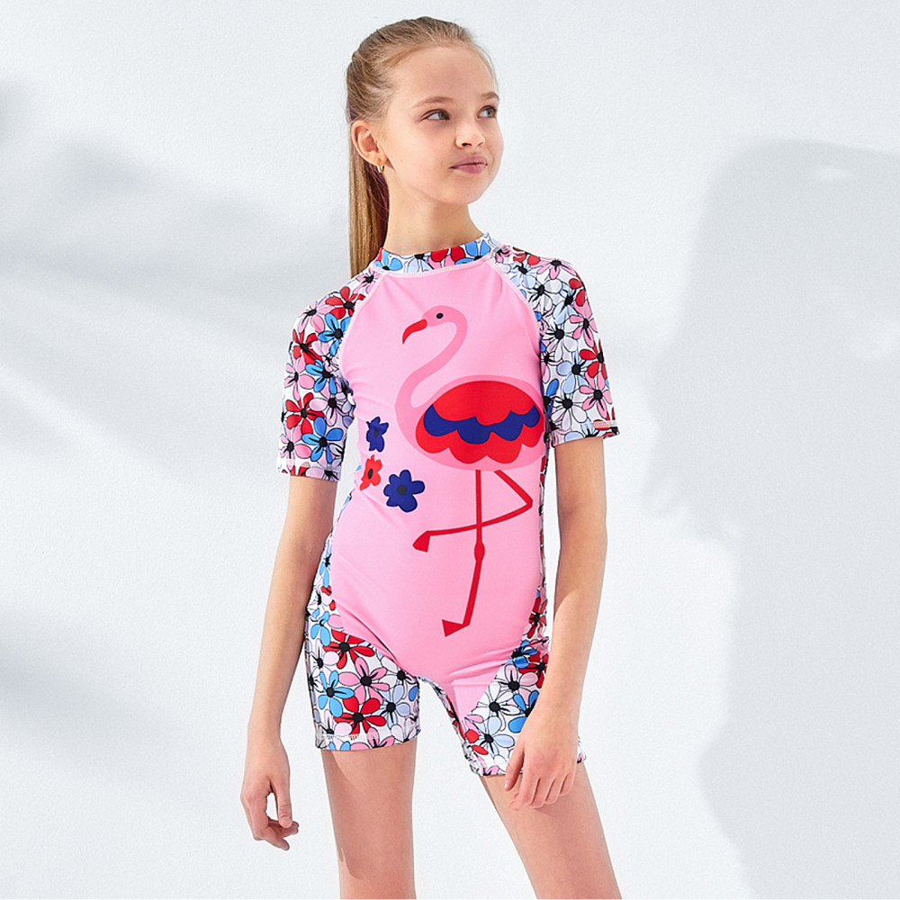 Купальник для девочек слитный | MINAKU