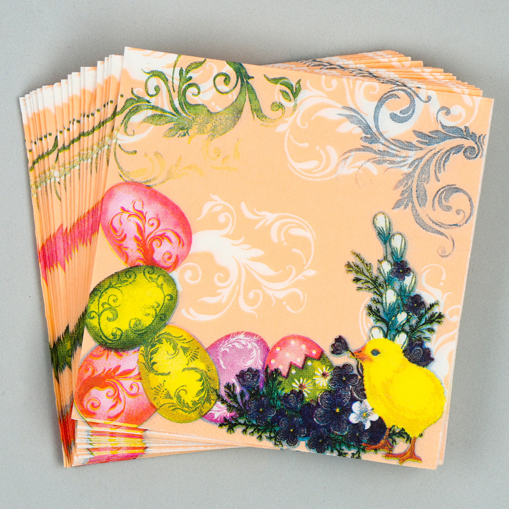 Салфетки бумажные «Пасха» | Сервировка стола. Пасха | Страна Карнавалия
