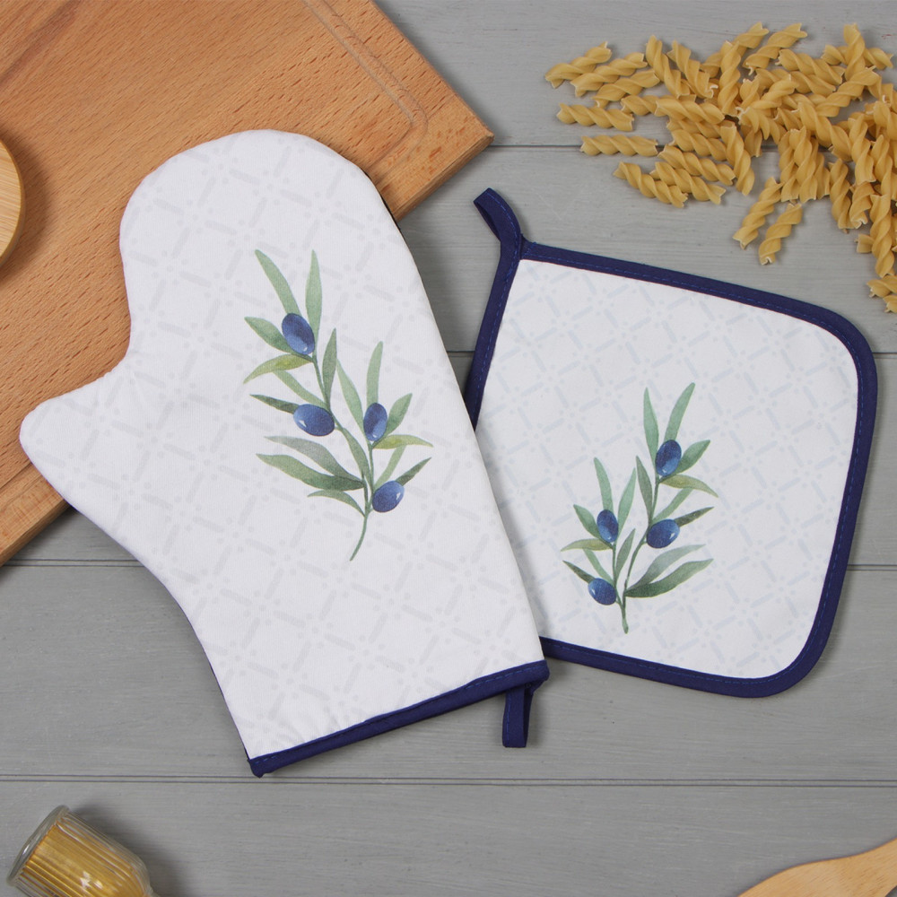 Набор прихваток «Олива» | Олива | Этель