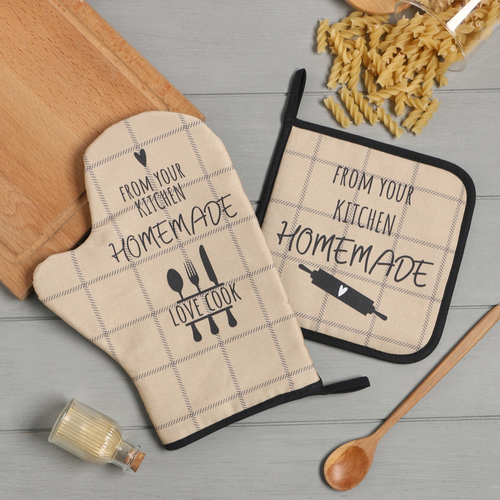 Набор прихваток «Kitchen» | Homemade | Этель