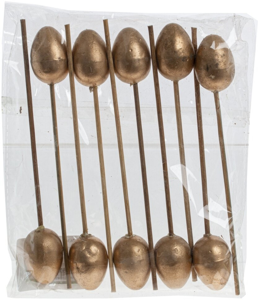 Набор изделий декоративных «Яйцо» | Пасхальный декор «Золотой гребешок» | Remeco club