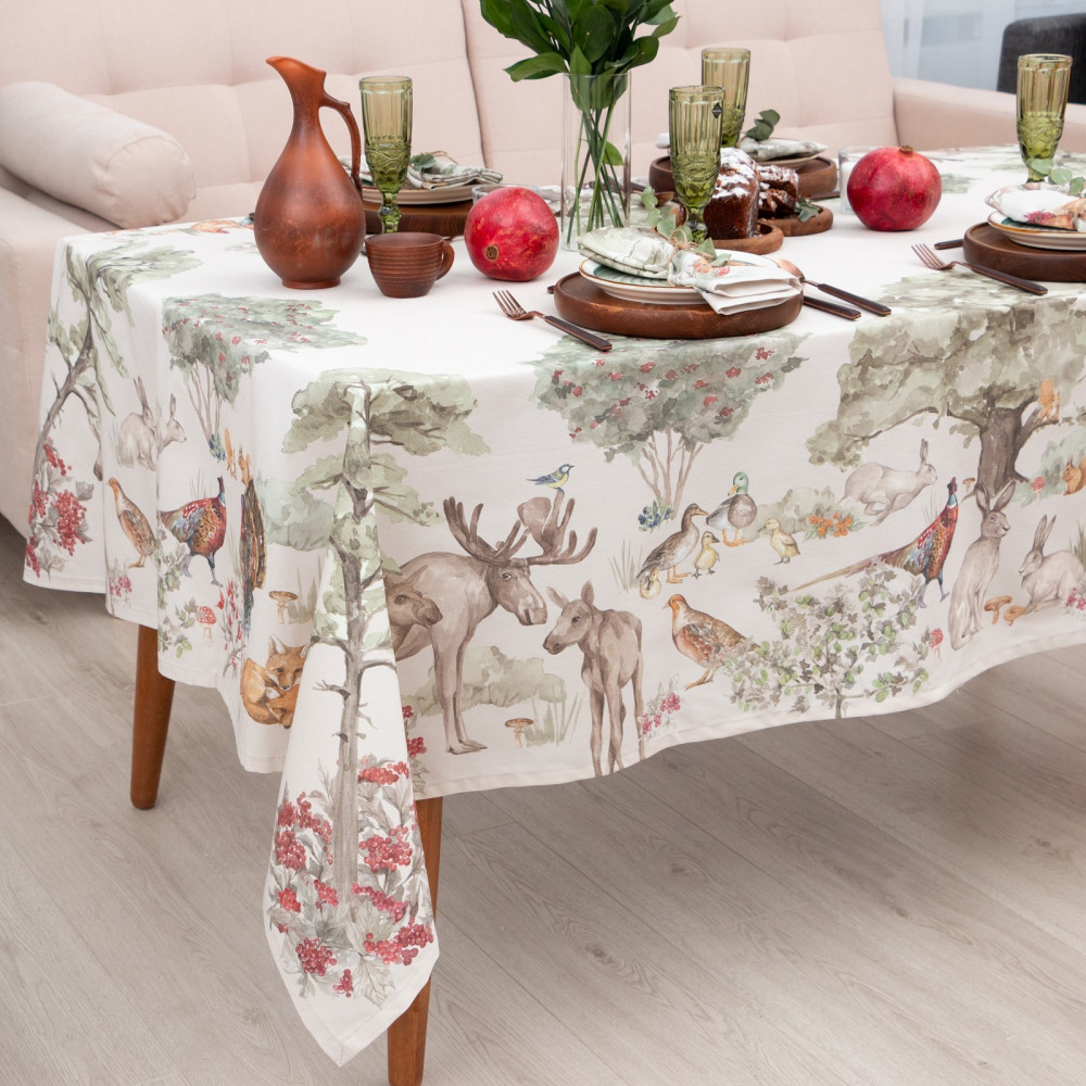 Комплект столового белья «Forest landscape» | Forest landscape | Этель