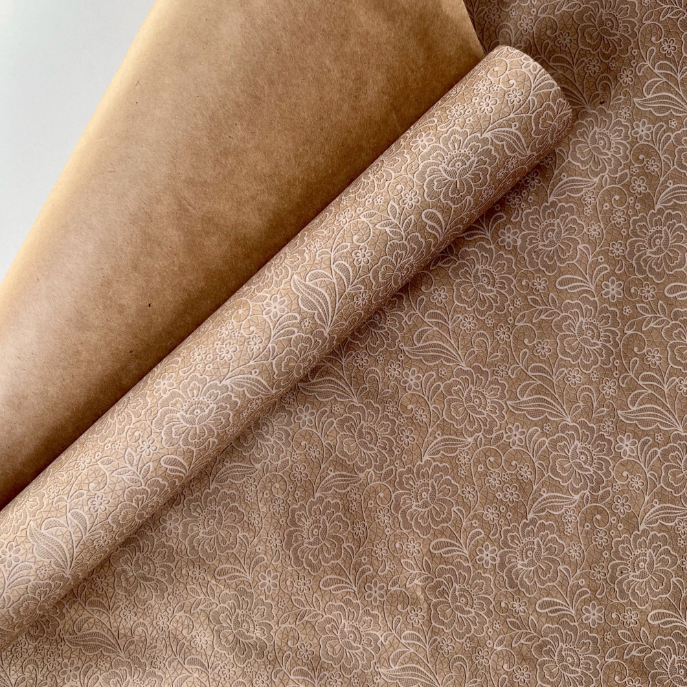 Бумага упаковочная «Ажурная» | Carrero creative homе