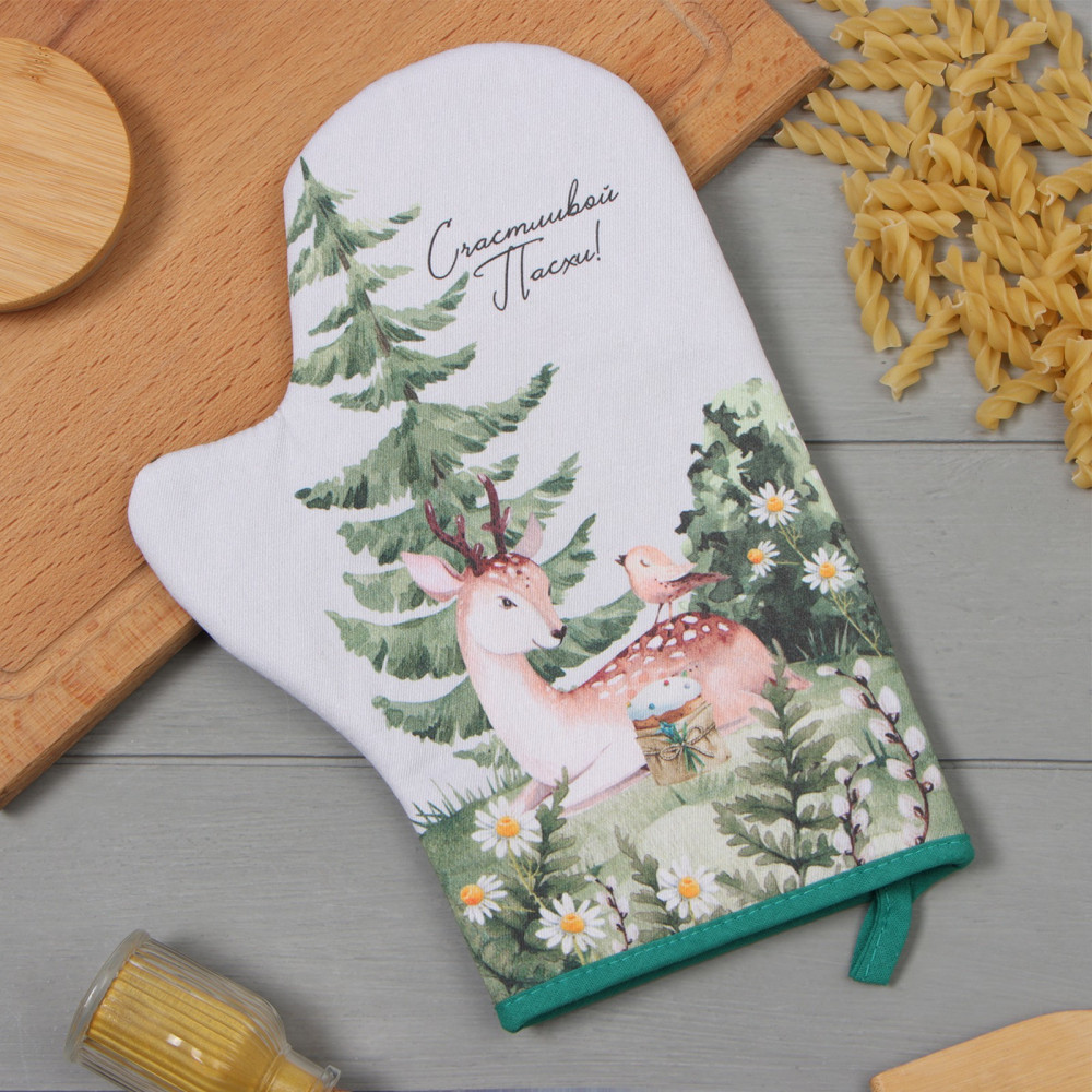 Варежка-прихватка «Лесная сказка» | Лесная сказка | Этель