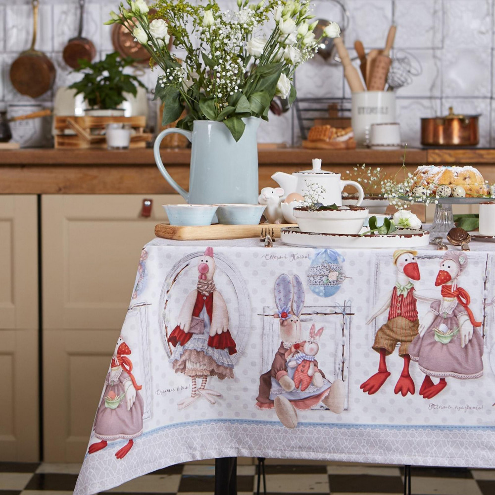 Скатерть «Пасхальные Тильды» | Пасха | Этель