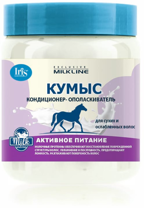 Кондиционер-ополаскиватель для волос «Кумыс» | Exclusive milk line | Iris Cosmetic