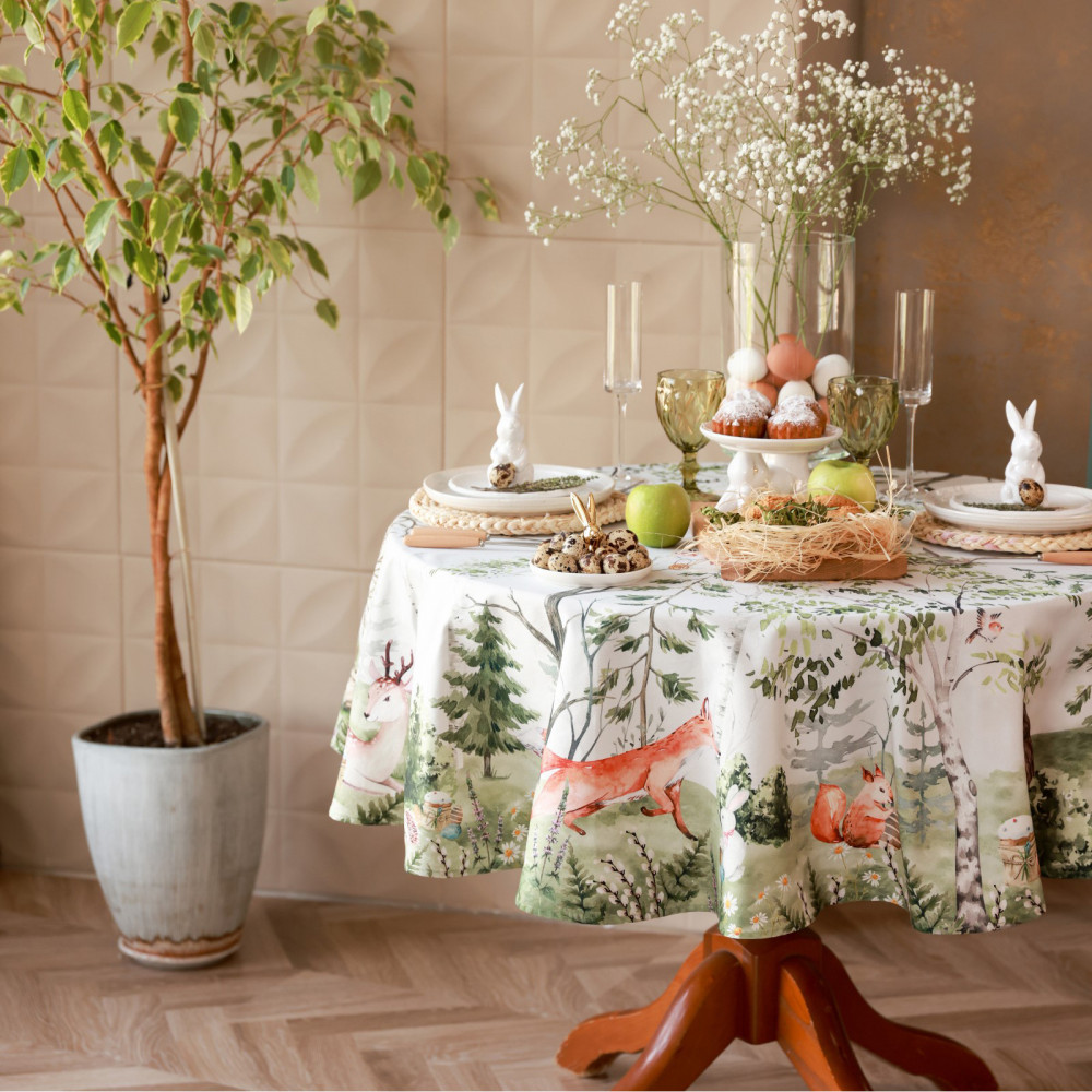 Скатерть «Лесная сказка» | Лесная сказка | Этель
