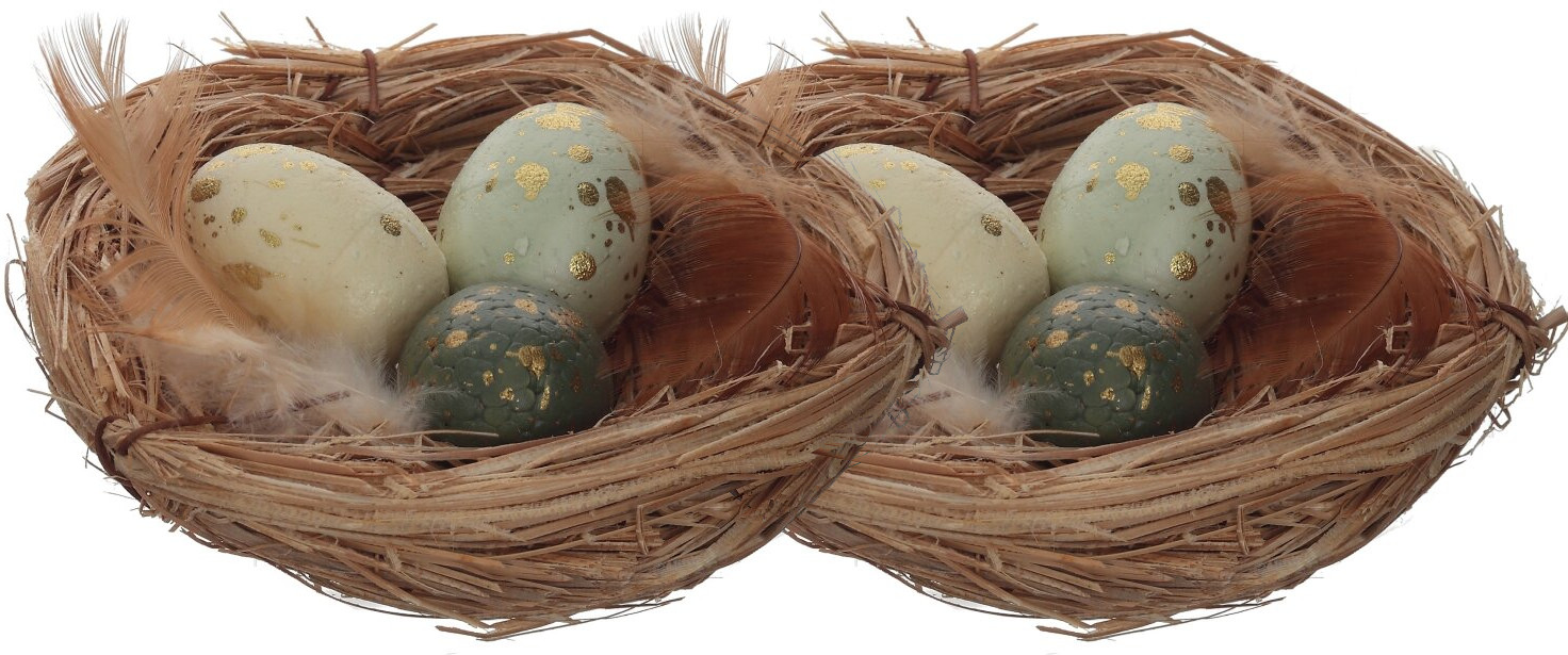 Набор декоративных изделий «Гнездо пасхальное» | Пасхальный декор «Пасха в деревне» | Remeco club
