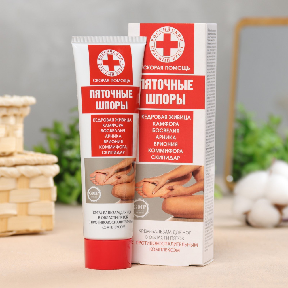 Крем-бальзам для пяток «Пяточные шпоры» | Скорая помощь
