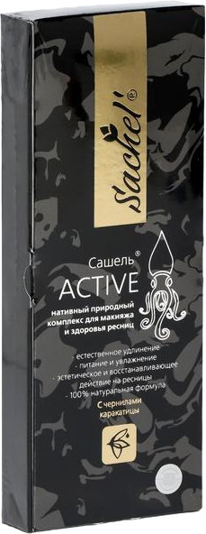 Гель для ресниц с чернилами каракатицы «Сашель» | Сашера-Мед