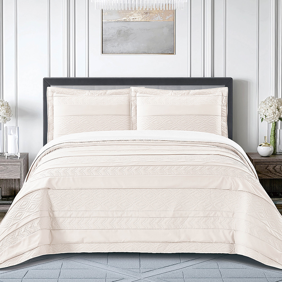 Стеганое жаккардовое покрывало | Theodora