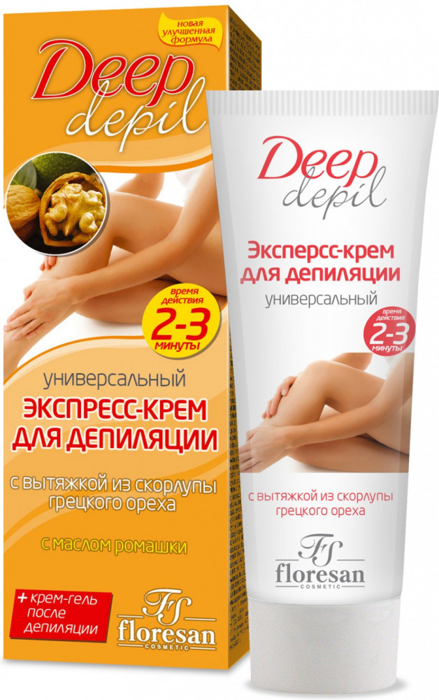 Экспресс-крем для депиляции «Универсальный» | Deep depil | Floresan