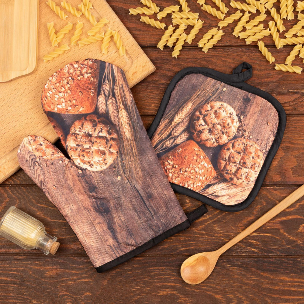 Набор прихваток «Выпечка» | Bread | Доляна