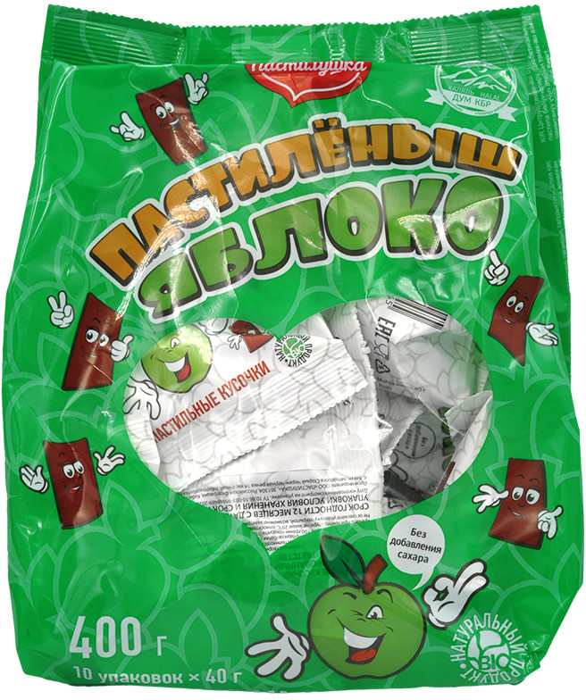 Пастила без сахара со вкусом яблока «Пастилёныш» | Пастилушка