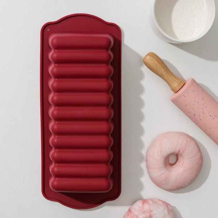 Форма для выпечки «Рулет» | Силиконовые формы для выпечки Rectangle | Доляна