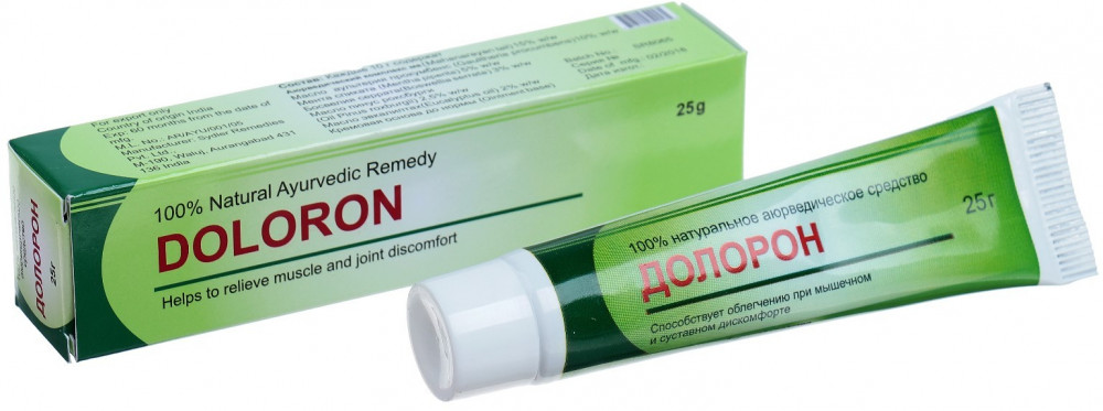 Мазь от простуды и для суставов | Долорон