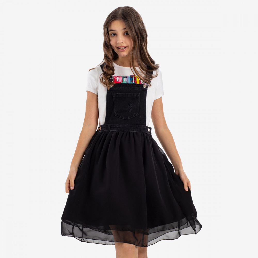 Юбка-сарафан для девочек | Kapika