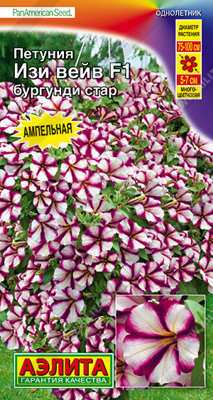 Петуния «Изи вейв бургунди стар F1» | Аэлита