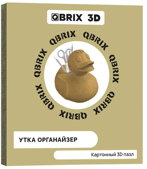 3D пазл «Утка органайзер» | 3D пазл | QBRIX