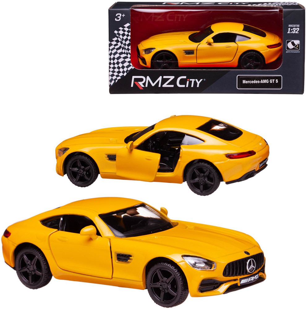Машинка металлическая «Mercedes-Benz GT S AMG 2018» | RMZ City | Uni-Fortune