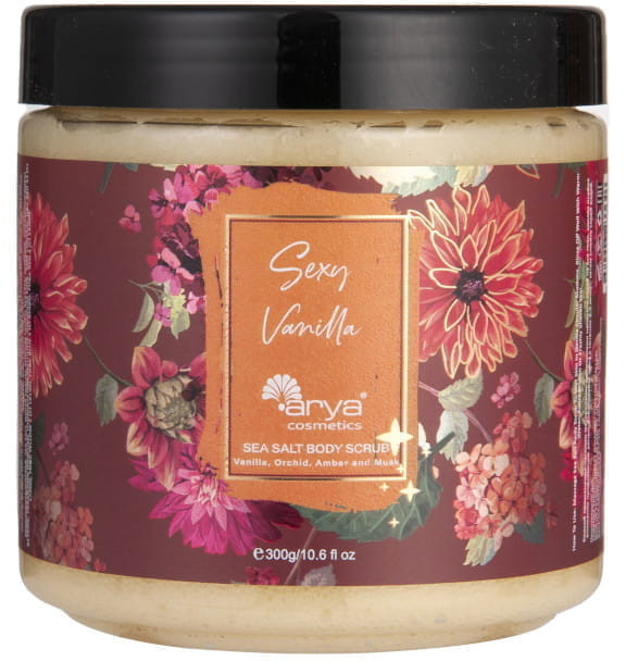 Скраб для тела с морской солью «Sexy Vanilla» | Arya