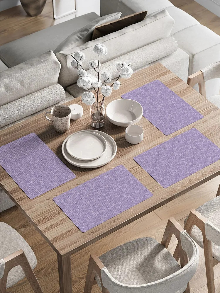 Набор салфеток сервировочных «Вечерняя сирень» | Вечерняя сирень | JoyArty