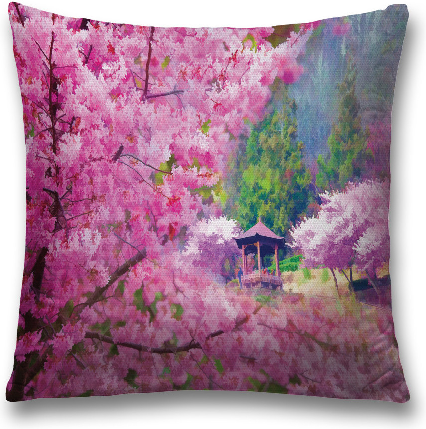 Наволочка декоративная «Тайное цветение» | Тайное цветение | JoyArty