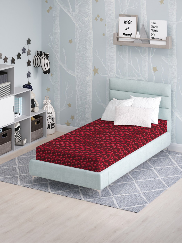 Простыня на резинке | Полнота сердец | Ambesonne