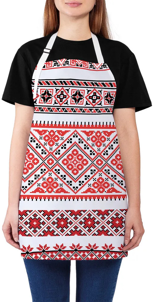Фартук кухонный «Народная самобытность» | Народная самобытность | JoyArty