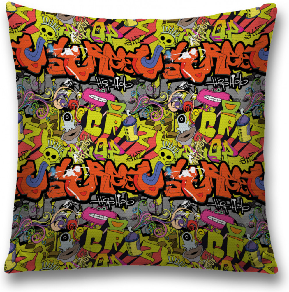 Наволочка декоративная «Стрит арт» | Стрит арт | JoyArty