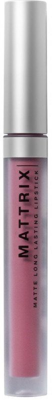 Помада для губ жидкая матовая «Mattrix», тон 03 сливово-серый | Influence Beauty