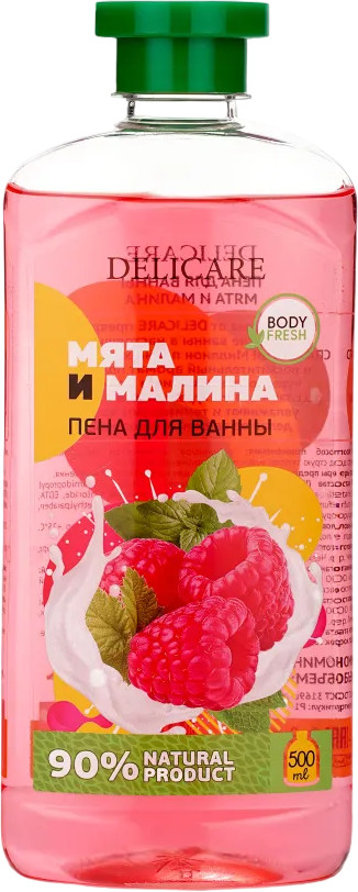 Пена для ванны «Мята и малина» | Delicare