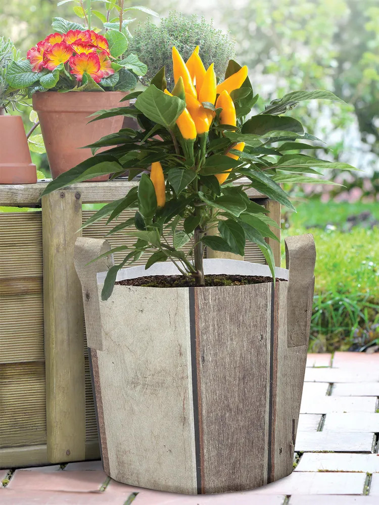 Мешок для хранения и рассады декоративный | Комбинация досок | JoyArty