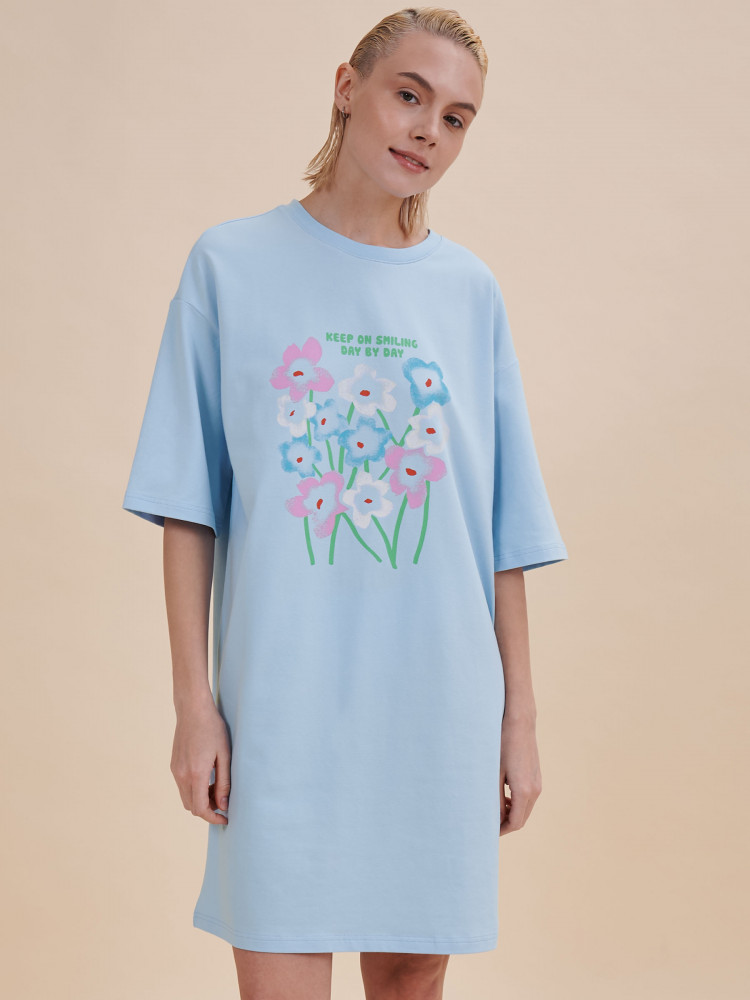 Платье-футболка женское | Pelican