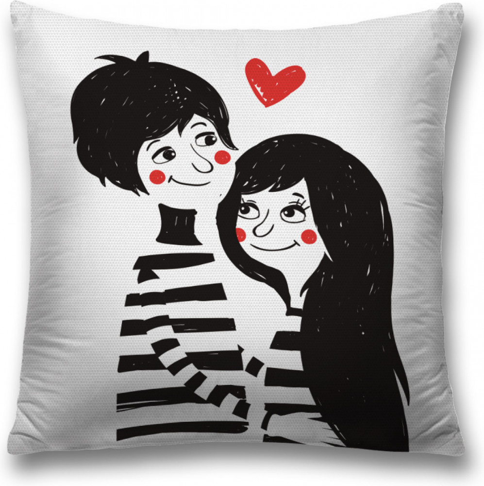 Наволочка декоративная «Да пребудет любовь» | Да пребудет любовь | JoyArty