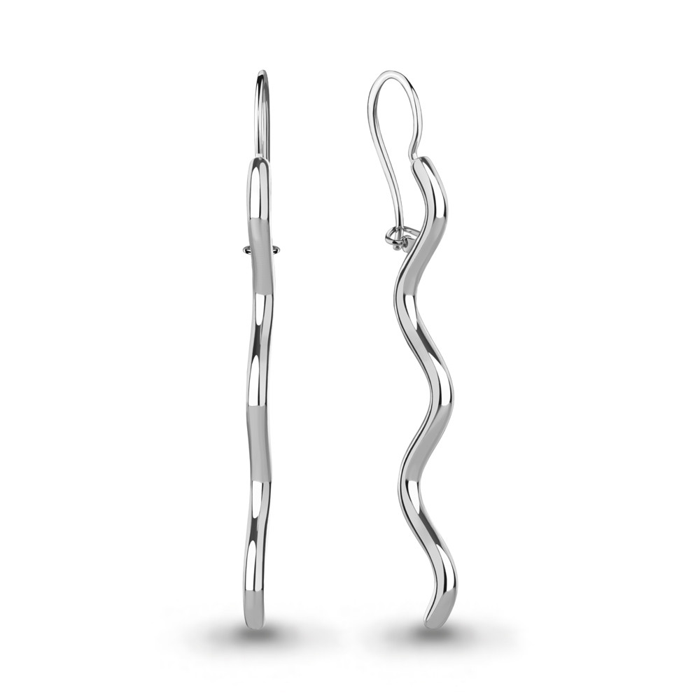 Серьги из серебра | Aquamarine