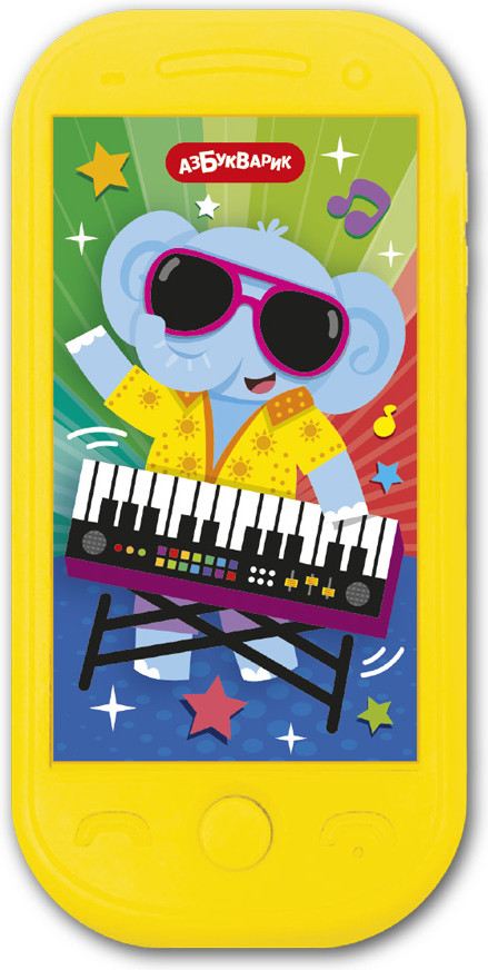 Игрушка музыкальная «Весёлый слоник» | Смартфончик малыша | Азбукварик