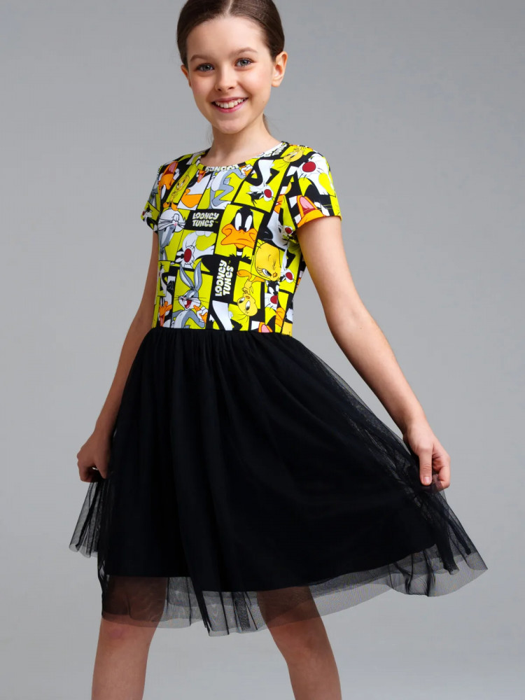 Платье для девочек | Neon Glam | PlayToday