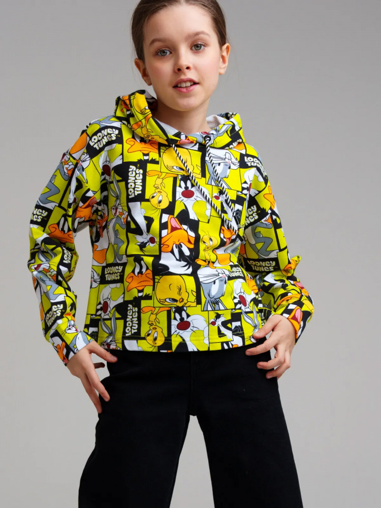 Худи для девочек | Neon Glam | PlayToday