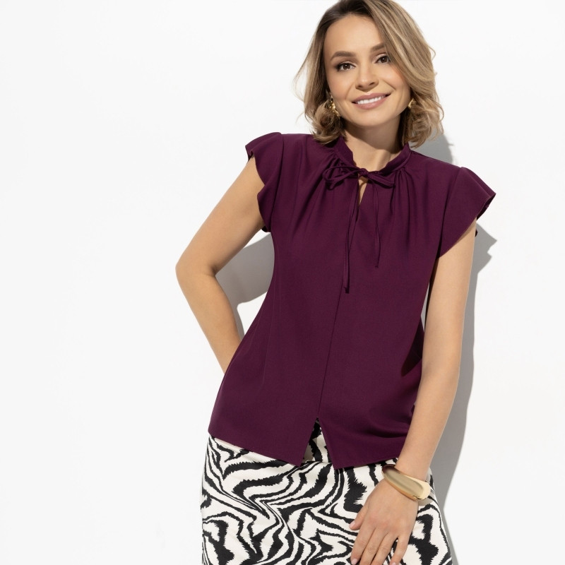 Блуза «Свежая подборка violet» | Charutti