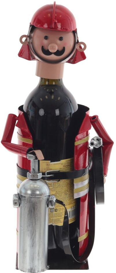 Подставка под бутылку «Пожарный» | Винотека | Remeco club