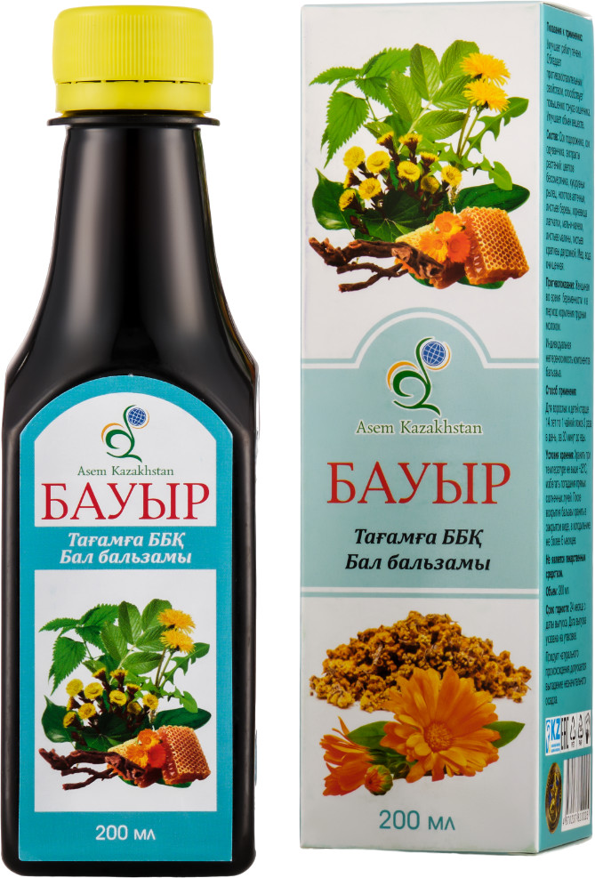 БАД к пище медовый бальзам «Бауыр» | Asem Kazakhstan