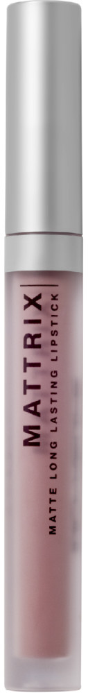 Помада для губ жидкая матовая «Mattrix», тон 02 Нюд холодный пепельно-розовый | Influence Beauty