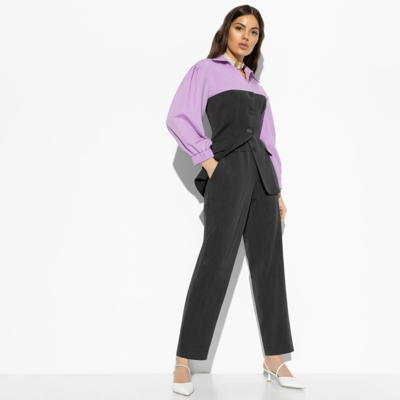Костюм брючный женский «Подчеркни главное, леди, 2 в 1» | Charutti
