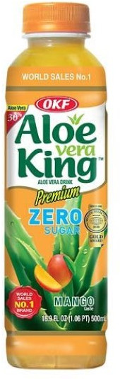 Напиток сокосодержащий со вкусом манго без сахара «Aloe Vera king» | OKF