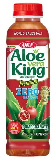 Напиток со вкусом манго без сахара «Aloe Vera king»